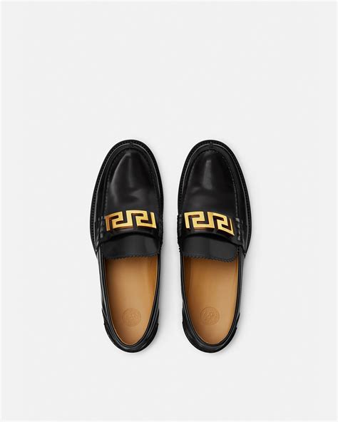 greca versace per parete|versace greca loafers male black.